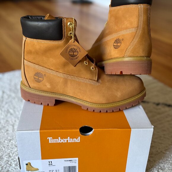 Size 11 Wheat Timberlands - Picture 6 of 6
